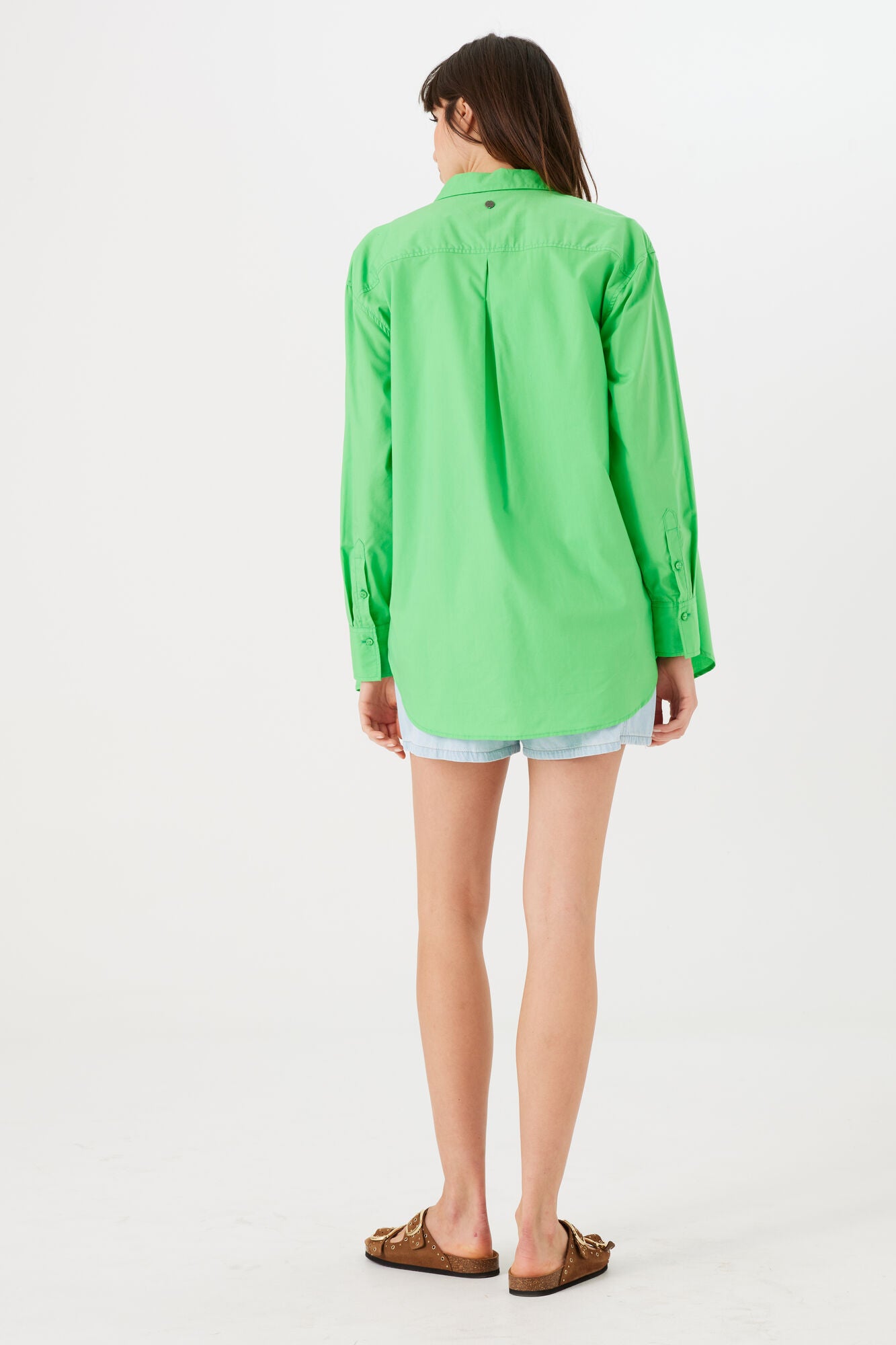 Ladies LS Shirt | Festive Green